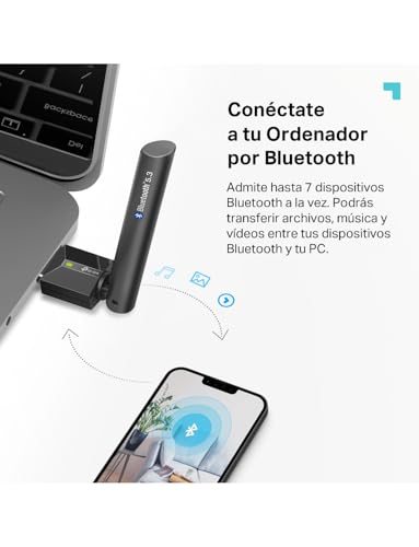 Miniatura 7 de Tp-Link Ub500 Plus - Adaptador Wifi Usb, Bluetooth 5.3, Con Antena, Nano