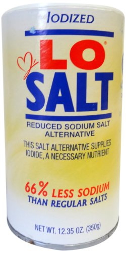 LoSalt Iodized Salt, 12.35-Ounce (Pack of 3) image 2