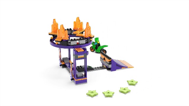 LEGO City Dunk Stunt Ramp Challenge 60359 Building Toy Set (144