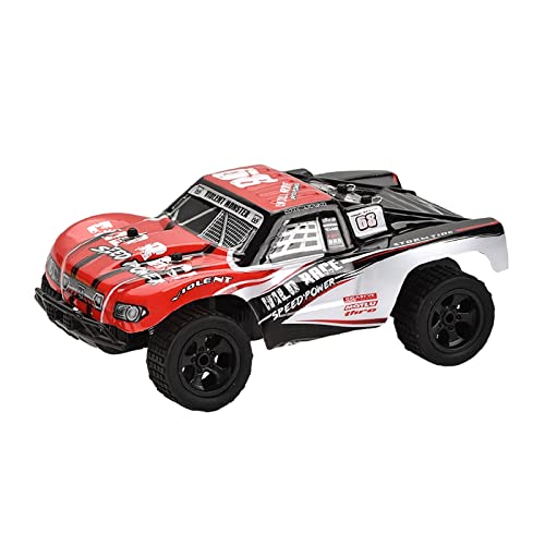New Design Plastic Remote Control Toy Rc Cars Compatible With Kid (Color : Red)