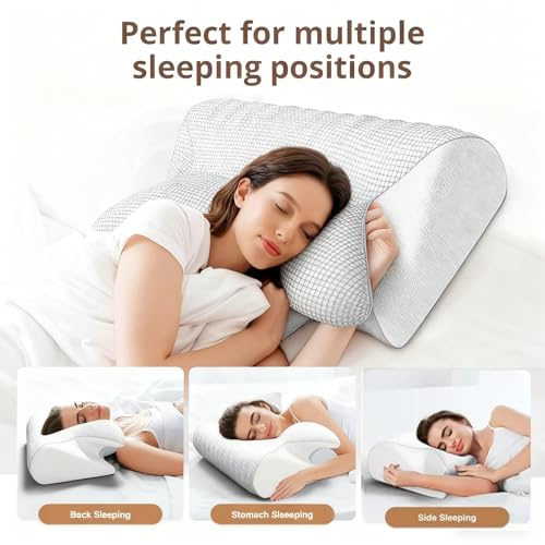 Oreiller cervical de qualité supérieure en mousse adaptative - 6