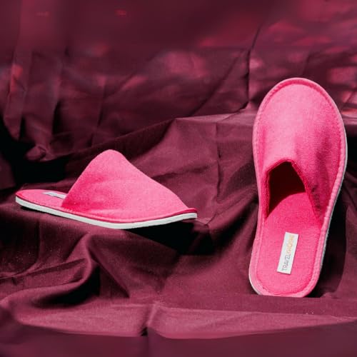 Image of Travelkhushi Soft Comfy Home Slippers For Women & Men For Winter Capet flip flops for Bedroom Indoor Carpet house slides Anti skid Slippers for Winter & Summer