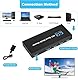 HDMI Multiviewer Switch 4x1, Seamless Switcher 4 in 1 Out mit IR-Fernbedienung, unterstützt 4K Full HD und 5 Anzeigemodi für Spielkonsolen Sicherheitskamera PS4 PC zu TV Monitor