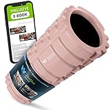 ZenOne Sports Faszienrolle, Massagerolle zum Lösen von Verklebungen & Muskelverhärtungen, Foam Roller zur Triggerpunkt-Massage, fördert Durchblutung & Regeneration, E-Book & Workout-Guide & -Video