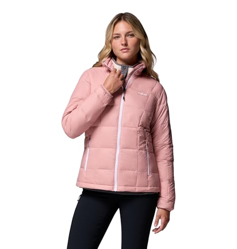 Columbia Women's Voodoo Falls 590 Turbodown II Jacket, Eraser Pink, Medium