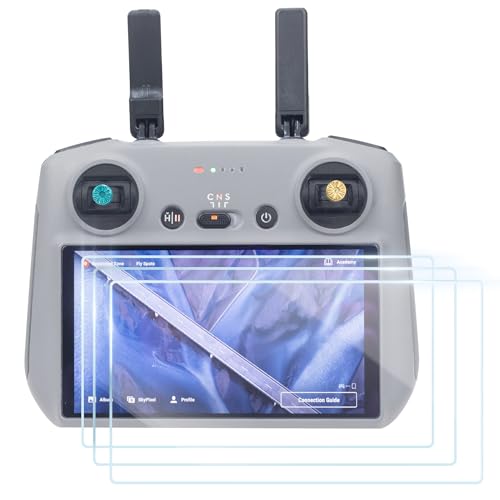 LYONGTECH 3 Pack HD Tempered Glass Screen Protector for DJI RC/RC 2 Controller,Matte Anti-Glare Film for Mini 4/3 Pro,Mavic 3,Air 3S/3 Remote Control Accessories LYONGTECH 3 Pack HD Tempered Glass Screen Protector for DJI RC/RC 2 Controller,Matte Anti-Glare Film for Mini 4/3 Pro,Mavic 3,Air 3S/3 Remote Control Accessories