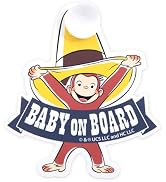 日本育児 おさるのジョージ セーフティサイン おでかけ おでかけグッズ カーグッズ 赤ちゃん ベビー 子供 こども キッズ