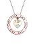Produktbild Elli PREMIUM Halskette Damen Herz Infinity Kristalle in 925 Sterling Silber