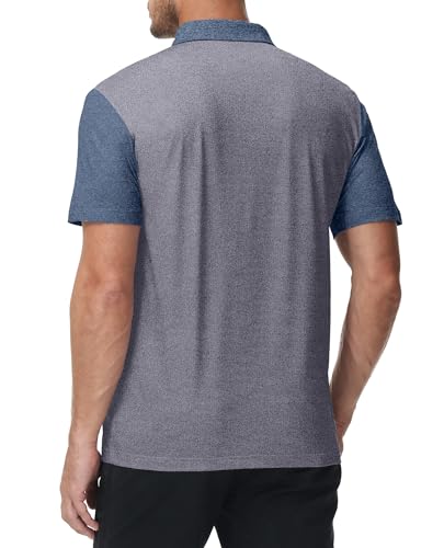 Image of SWISSWELL Men's Polo Shirts Short Sleeve Golf Polo Casual Athletic Fast Dry Shirts for Running Tennis Hiking