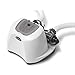 Intex 120 Volt Krystal Clear Salt Chlorine Generator Pool System and Wall Mount Surface Skimmer with 3 Self Clean Modes and Strainer Basket