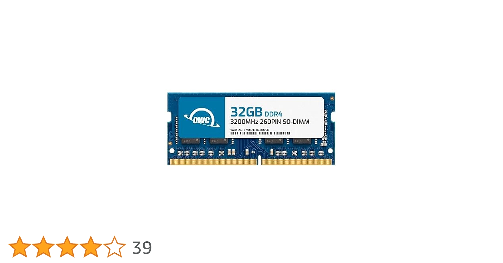 Amazon.co.jp: OWC 32GB DDR4 3200MHz PC4-25600 CL22 2RX8 Non