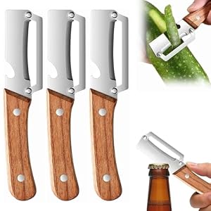 Julienne Peeler, Multi-Functional Vegetable Peeler for Kitchen, Easy Peelers for Daily Meal Preparation, 3-Piece Set with Ergonomic Handles and Compact 19×4 cm Design
