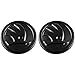 XCBW Autocollant d'emblème de Logo de Voiture, pour S-Koda Le Capot/Accessoires de réfection de Coffre arrière,Bright Black