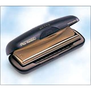Suzuki Pro Master, Harmonica diatonique de luxe plaqué or - Les Beatles, Paul McCartney, John Lennon, RIngo Starr, George Harrison Suzuki Pro Master, Harmonica diatonique de luxe plaqué or – Image 2
