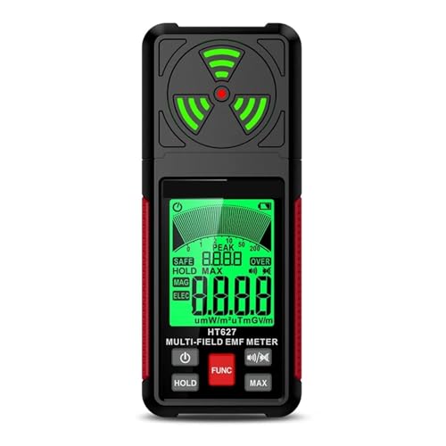 Detector EMF HT627 Medidor Radiación Electromagnética miniatura 1