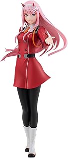 Zero Two/Ichigo Figurine Darling in The FRANXX - Figurine d'action en PVC - Objets de collection emballés - Figurines de bureau - Cadeau d'anniversaire - Noël - 10-34 cm