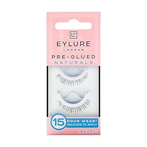 Eylure Pre-Glued False Eyelashes, Naturals No. 031