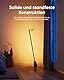eufy Zimmer-Stehlampe E10, RGBWW LED, Smarte Stehlampe für Wohn- und Schlafzimmer, 16 Mio. Farben, 1700 Lumen, Kompatibel mit Google, Endlose KI-Lichtthemen, App-Steuerung, Musikmodus, Schwarz