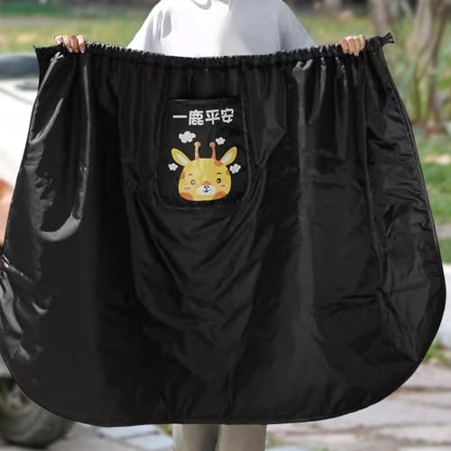 Protège-jambes imperméable en polaire vélotaf protection froid trajet A - 6