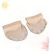 BESPORTBLE 1pair Elastic Half Sole Dance Shoes for Ballet and Modern Dance - Forefoot Cushion XL Skin Tone Color for Hours of Practice