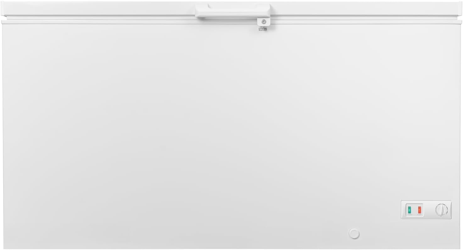 SIA 1.5m 5ft Freestanding White Large Commercial Chest Freezer A+