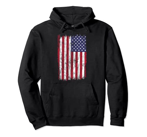 Bandera De Eeuu Bandera de los Estados Regalo Sudadera con Capucha