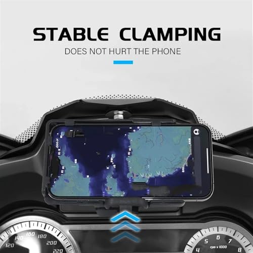 Support de navigation de qualité supérieure pour BMW R1200RT et R1250RT avec chargeur
