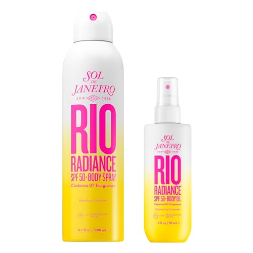 Sol de Janeiro Rio Radiance SPF 50 Body Spray and Shimmering Body...
