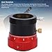 LAISANIM Telescope Helical Focuser, Double Helical Focuser, High Precision Aluminum Alloy Telescope with 10mm Focusing Stroke for Astronomical Observation
