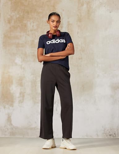 Image of adidas Women Cotton Solid Fitted T-Shirt