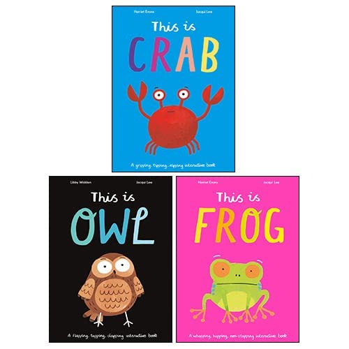 This is... Series 3 Books Collection Set (This is Crab, This is Frog & This is Owl)