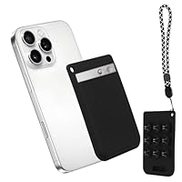 kwmobile Sprachrekorder Schutzhülle kompatibel mit PLAUD Note AI Voice Recoder Hülle - Case für Diktiergerät mit Smartphone Befestigung - Schwarz