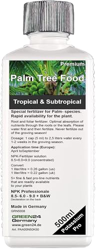 Engrais pour palmier Engrais ligne professionnel pour palmiers engrais pour racines + engrais pour feuilles HIGH-TECH ! 500ml