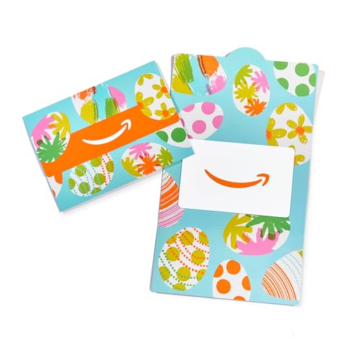 Amazon Physical Gift Card in Mini Envelope - Playful Egg Patterns | Easter