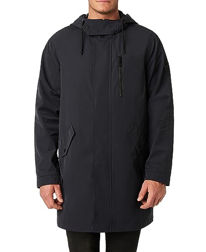 Vince Camuto Men's Anorak Raincoat, Blue, Large