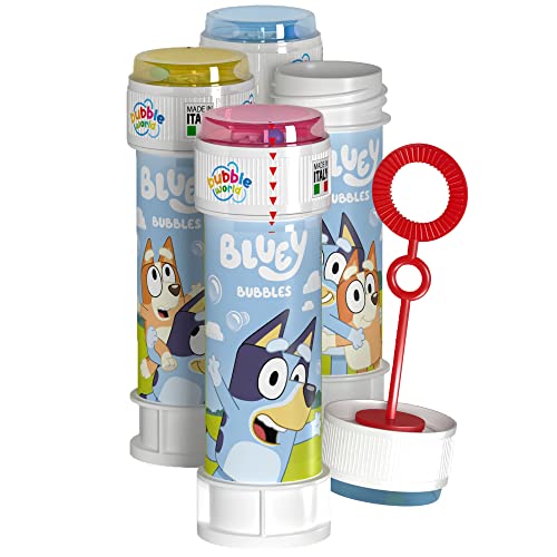 DULCOP   Burbujas Bluey   Burbujas de Jabón   60 Ml   047337   Azul   Plástico   Licencia Oficial   Juguete Infantil   Juego al Aire Libre   A Partir de 3 años
