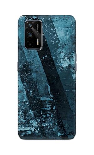 Image of Printed Hard Back Cover for Realme GT 5G Back Cover (Rugged Background -J1) -190724(EA)