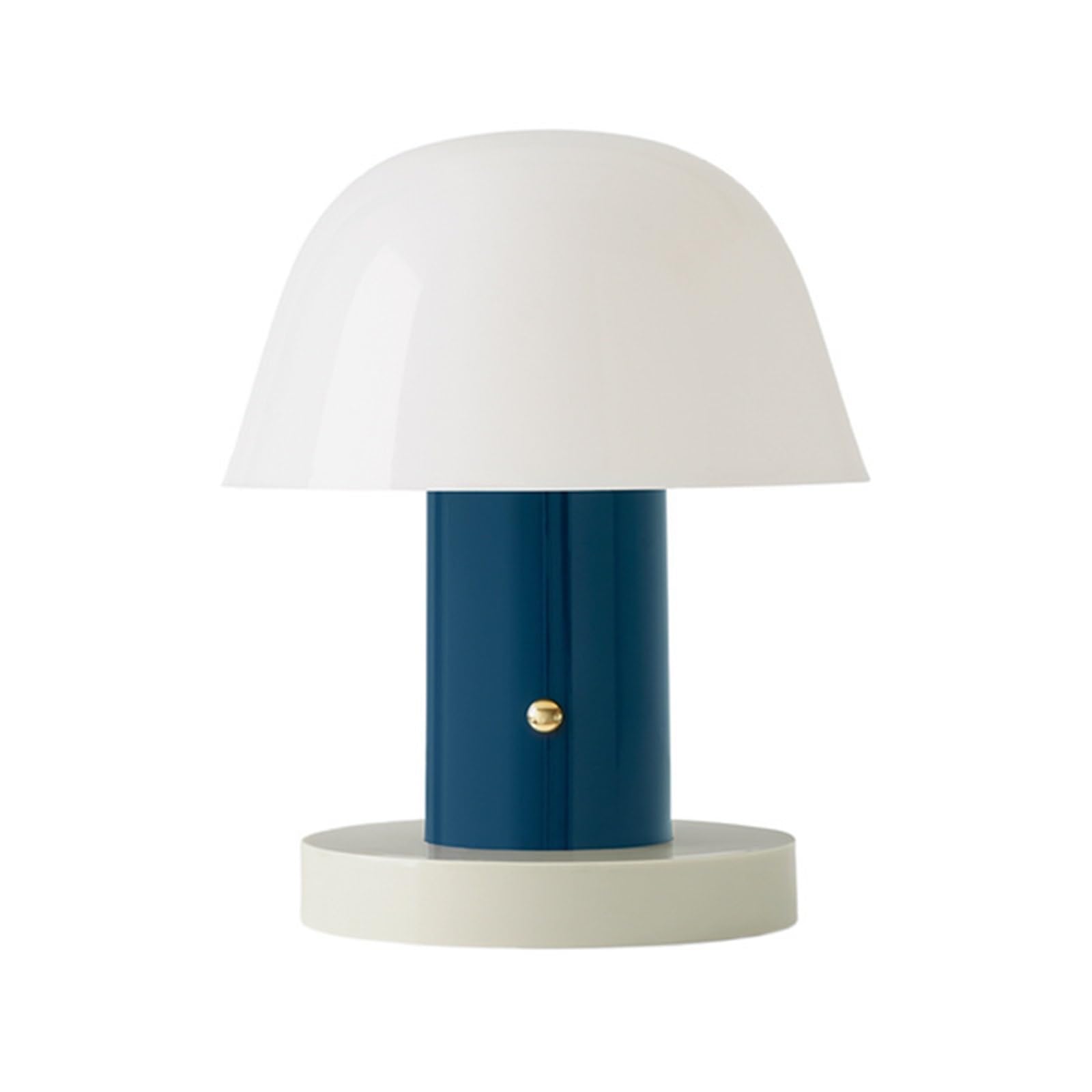 LJHFG63KUYT Bedside Lamps Glass Table Lamp Home Bedroom Bedside Ornaments Nightstand Dorm(Blue)