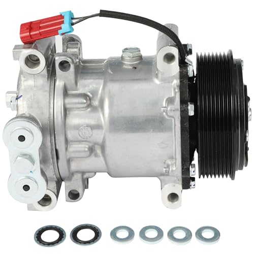 Image of ECCPP AC Compressor Fast Cooling 1997-1998 Fit for Chevrolet T6500 6.0L 6.6L 7.2L 2004-2009 Fit for GMC T6500 T7500 T8500 7.8L Air Conditioning Compressor