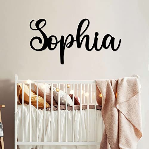 Custom Metal Name Sign, Family Name Sign, Personalized Metal Word Sign, Nursery Name Sign, Personalized Baby Name Sign, Metal Signs Customized Outdoor, Word Metal Name Sign Personalized, Metal Word