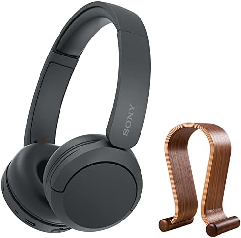 Sony WH-CH520 Wireless Headphones with Microphone, Black Bundle w...