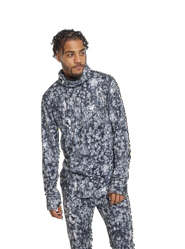 Burton Men's Standard Midweight Base Layer Long Neck Shirt, Aerial Pines, Medium #TOP2