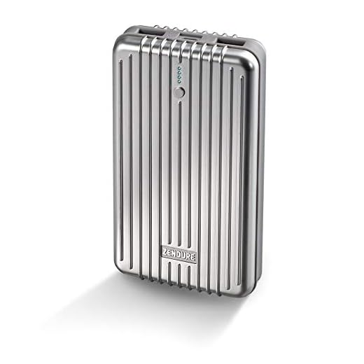Zendure A5 Externer Akku 16750mAh Powerbank,Leichter Akkupack mit dualen Ausgang für iPhone 7/7 plus, iPad, Samsung Galaxy und mehr Handys(Silber)
