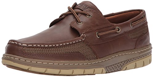 Sperry Mens Tarpon Ultralite 2-Eye Boat Shoe, Dark Brown, 8.5