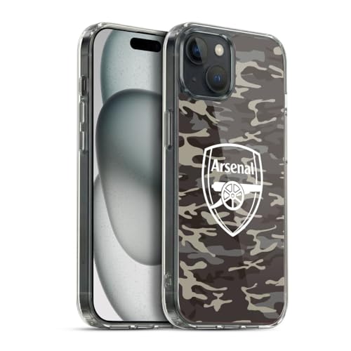 Carcasa del Arsenal FC de Gel Flexible Impresión Alta Definición iPhone 15 Plus