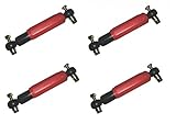 4 x AL KO Octagon 244086 essieu Amortisseur ROUGE