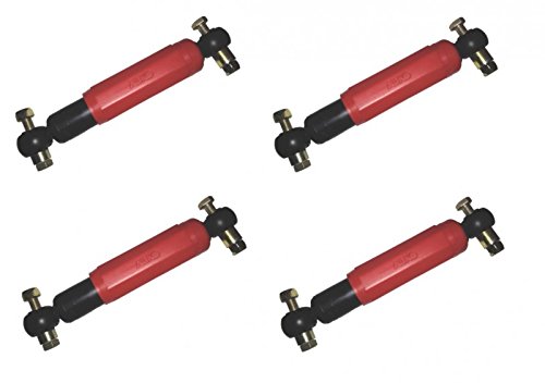 4 x AL-KO Octagon 244086 essieu Amortisseur ROUGE