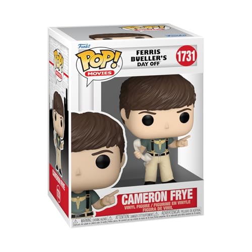 Funko Pop Movies: FBDO - Cameron Frye - Ferris Bueller's Day Off - Figurine en Vinyle à Collectionner - Idée de Cadeau - Produits Officiels - Jouets pour Les Enfants et Adultes - Movies Fans
