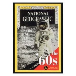 CD-ROM NATIONAL GEOGRAPHIC THE SIXTIES 3 CDs (Vol 136, No. 6) Book