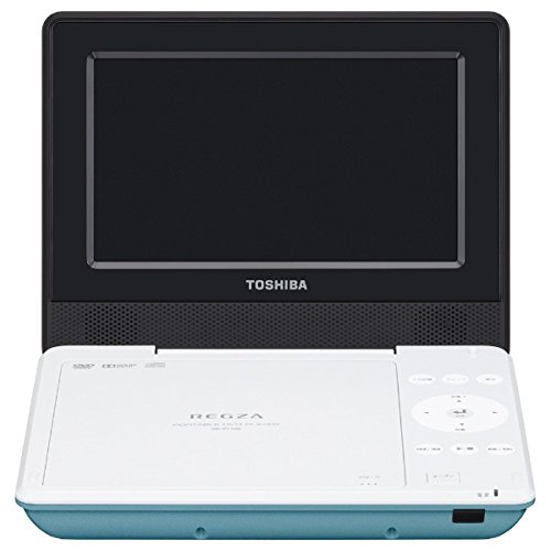Toshiba 7inch portable DVD player green CPRM compatible TOSHIBA REGZA